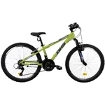 Junior kerékpár DHS Teranna 2423 24" 7.0 - zöld