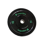 Gumowane obciążenie olimpijskie inSPORTline Bumper Plate Lite 10 kg 50 mm