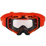 Motocross Goggles LS2 Aura Black H-V Orange Clear Lens
