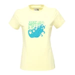 Woman's The North Face t-shirt Class V Watershirt - Light Yelow