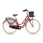 Városi kerékpár KELLYS ARWEN DUTCH 28" - modell 2020 - piros
