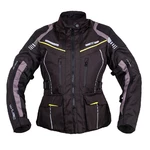 Women’s Touring Motorcycle Jacket W-TEC Smackton Lady - Black-Green