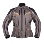 W-TEC Smackton Lady Damen Touring Moto Jacke - grau-orange