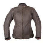 W-TEC Kaika Damen Motorrad Lederjacke - braun