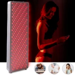Red LED Light Therapy Panel inSPORTline Tugare - White