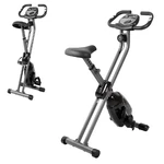 Folding Exercise Bike inSPORTline Xbike - Black