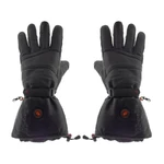 Heated Leather Ski and Moto Gloves Glovii GS5 - Black