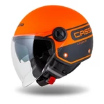 Helma na scooter Cassida Handy Plus Linear oranžová matná/černá