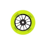 Roller kerék LMT S 110 mm ABEC 9 csapággyal - fekete-zöld