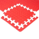 Puzzle szőnyeg inSPORTline Famkin (12 lap, 18 él) - piros
