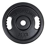 olimpiai súlyzótárcsa 50 mm inSPORTline Castblack OL 20 kg