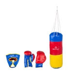 Otroški boks set Spartan vreča 1 kg + ščitnik za glavo + rokavice