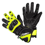 Motocyklové rukavice W-TEC Supreme EVO - 2.jakost - černo-zelená