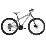 Hegyi kerékpár Kross Hexagon 3.0 27,5" - modell 2022 - grafit/kék/szürke