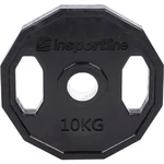 inSPORTline Ruberton gummierte Olympia Hantelscheibe 10 kg