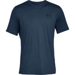 Men’s T-Shirt Under Armour Sportstyle Left Chest SS - Academy/Black