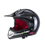 Junior motorcycle helmet W-TEC V310 - Pure Black