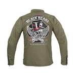 Oblečení motorky W-TEC Black Heart Khaki Jacket