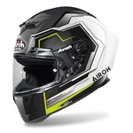 Motorcycle Helmet Airoh GP 550S Rush Glossy White/Yellow 2022