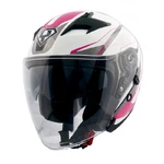 Motorcycle Helmet Yohe 878-1M Graphic - Pink