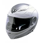 Motorcycle Helmet Yohe 950-16 - White-Grey