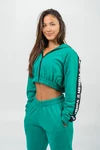 Cropped Hoodie Nebbia ICONIC 254 - Green