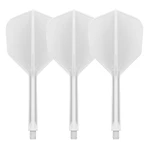 Dart Flights Target K-Flex No.6 Medium – 3-Pack - White