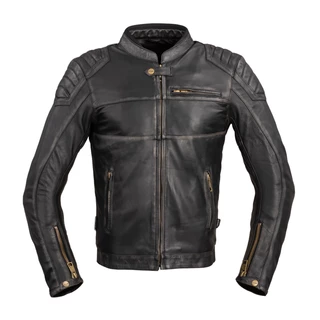 Herren Leder Motorradjacke W-TEC Suit