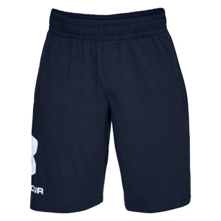 Pánske športové kraťasy Under Armour Sportstyle Cotton Graphic Short - Blue Ink