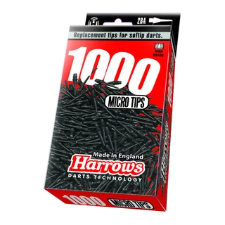 Hroty Harrows Star Soft 2BA 1000 ks - Black