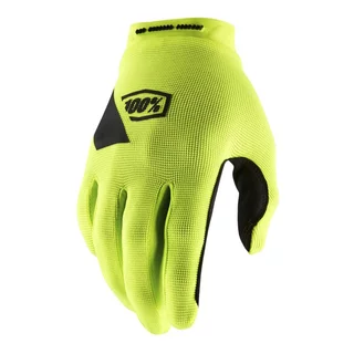 Cycling/Motocross Gloves 100% Ridecamp Fluo Yellow