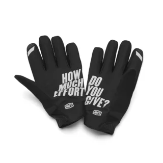 Men’s Motocross Gloves 100% Brisker Black