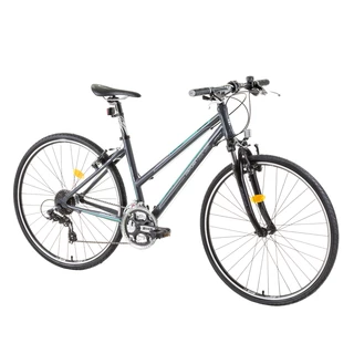 Women’s Cross Bike DHS Contura 2866 28” – 2015 - Black-Grey - Black-Green