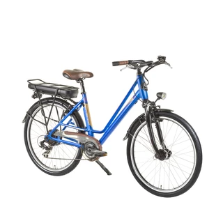 Miejski rower elektryczny Devron 26122 - Niebieski