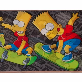 Gördeszka 3D Bart Simpson