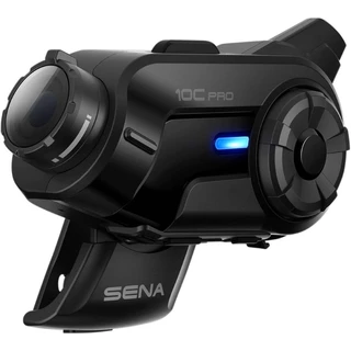 Bluetooth headset beépített kamerával SENA 10C PRO  (1,6 km hatótávolság)