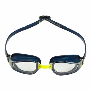 Swimming Goggles Aqua Sphere Fastlane Clear Blue/Yellow - Blue-Yellow - Blue-Yellow