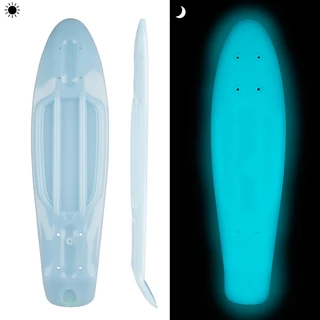 Glow-in-the-Dark Penny Board Deck WORKER Solosy 22.5*6” - Blue