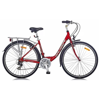 Trekingový bicykel Galaxy Castalia 28" - model 2015 - vínová