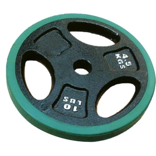 Weight plate rubberized Spartan 2x2,5kg