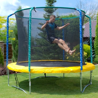 Trampolina z siatką ochronną inSPORTline Sun 396 cm