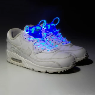 Light Up Shoelaces WORKER Platube 80cm - Blue