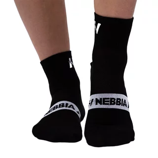 Socks Nebbia “EXTRA PUSH” Crew 128 - Black