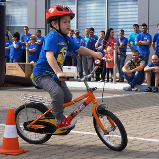 Children bike DHS 1601 Kid Racer 16" - model 2015