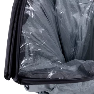 Oryginalny Dmuchany leżak lazy bag na lato inSPORTline Sofair materac fotel - Ciemno-zielony