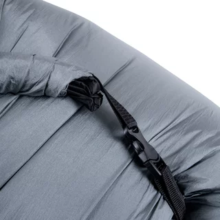 Oryginalny Dmuchany leżak lazy bag na lato inSPORTline Sofair materac fotel - Czarny