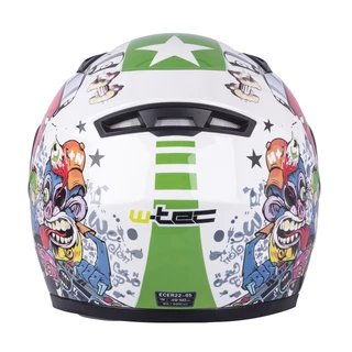 Children's Integral Helmet W-TEC FS-815G Tagger Green