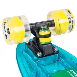 WORKER Ravery 22" Leuchtendes Penny Board mit Bluetooth Lautsprecher