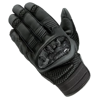 Leather Motorcycle Gloves Rebelhorn Gap II CE