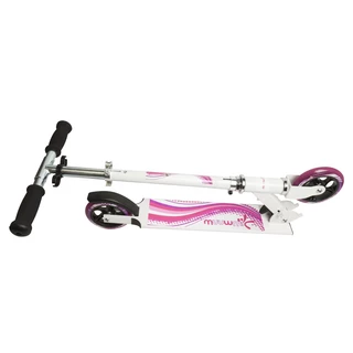 Összecsukható roller Authentic Muuwmi ST 125 fehér-rózsaszín